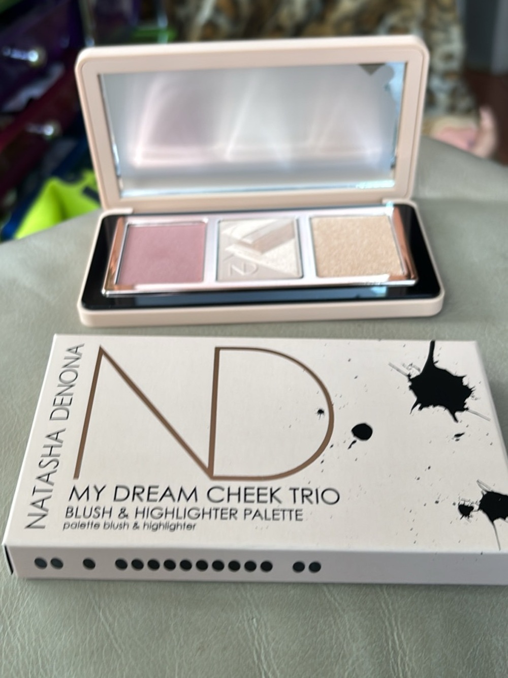BRAND NEW Natasha Denona My Dream Eyeshadow Palette & My Dream Cheek Trio.  New!